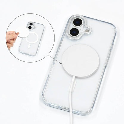 mofusand Camera Frame iPhone MagSafe Case (Shark Meow)