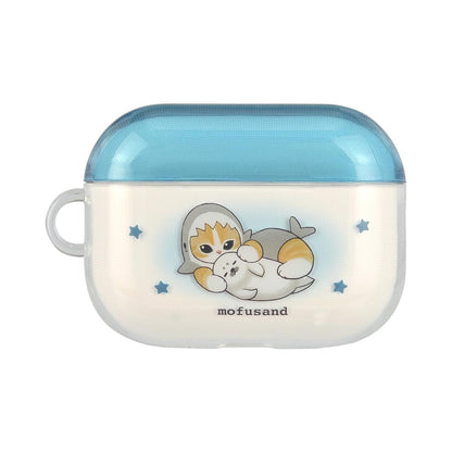 mofusand AirPods Pro 3세대 호환 소프트 케이스 (블루)