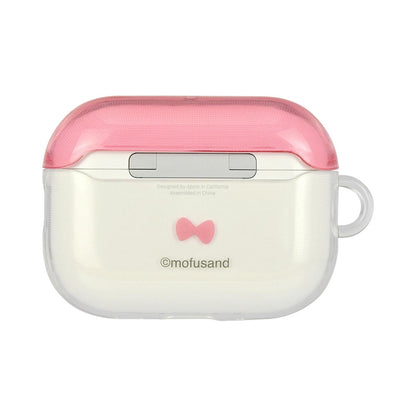 mofusand AirPods Pro 3세대 호환 소프트 케이스 (핑크)