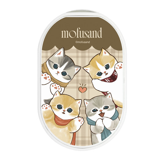 mofusand Rechargeable Hand Warmer (Scarf Meow)