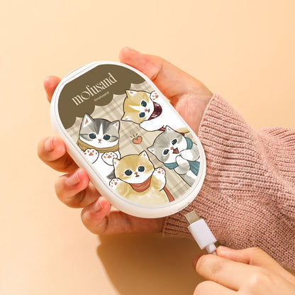 mofusand 충전식 손난로(머플러 냥)