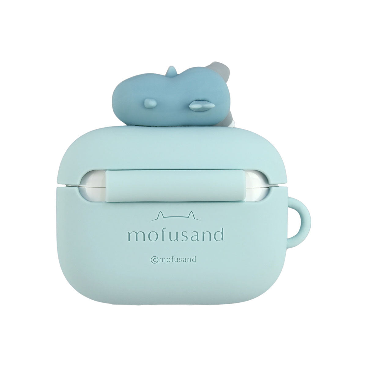mofusand AirPods Pro3対応シリコンケース(サメにゃん)