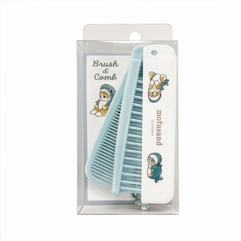 mofusand 折刷和梳子（鯊魚貓)