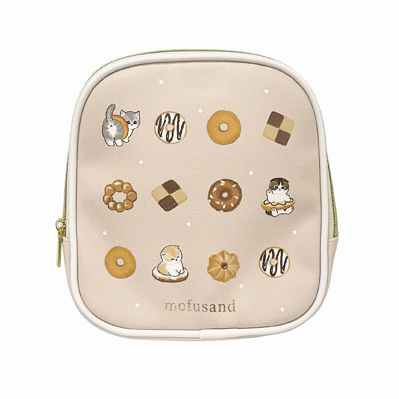 mofusand 스탠드 파우치 (도트 과자)