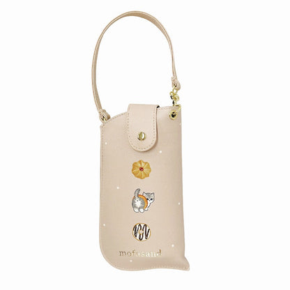 mofusand 평평한 안경 케이스 (도트 과자)