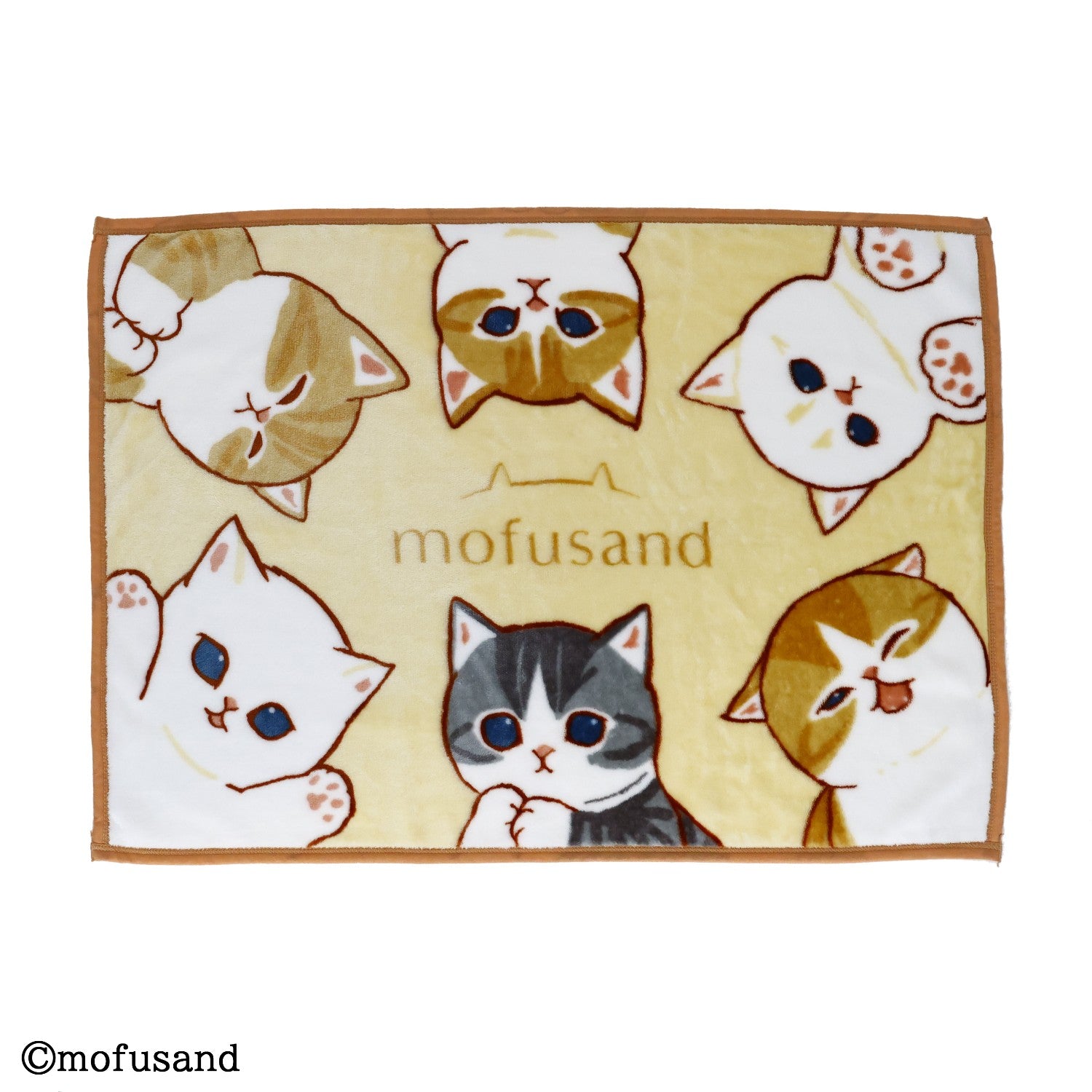 mofusand ひざ掛け(まったりにゃん) | mofusandもふもふマーケット