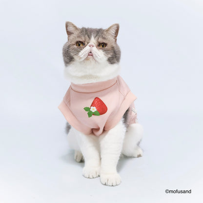 mofusand Sweatshirt 1 (Strawberry Meow)