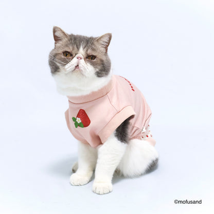 mofusand Sweatshirt 1 (Strawberry Meow)