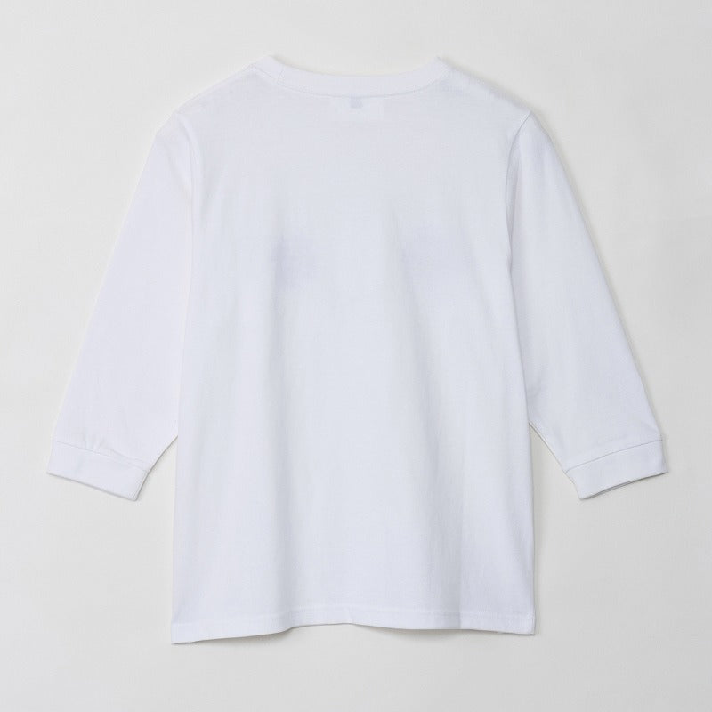 mofusand 7分丈Tシャツ ハチワレ ホワイト