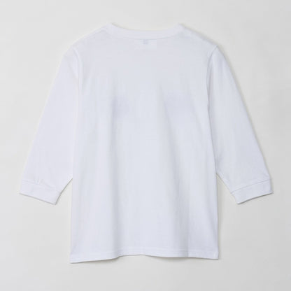 mofusand 7分丈Tシャツ ハチワレ ホワイト