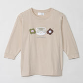 mofusand 7 minutes length T -shirt Sabatra Sand beige