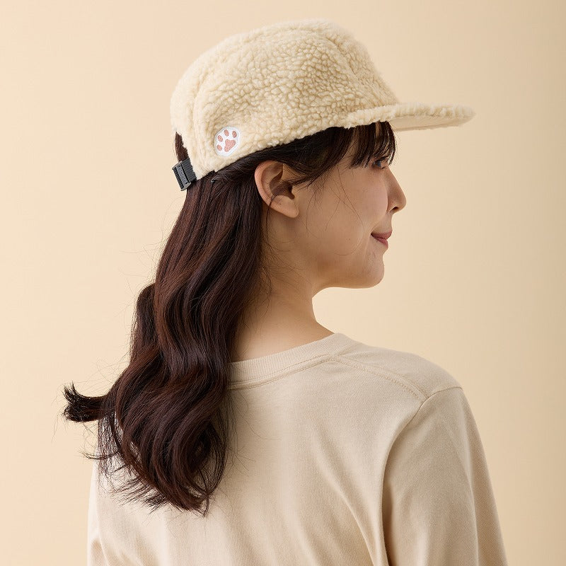 【未使用】mofusand もこもこCAP にゃんきつね mofusand もこもこCAP にゃんパンツきつね ナチュラル | mofusand