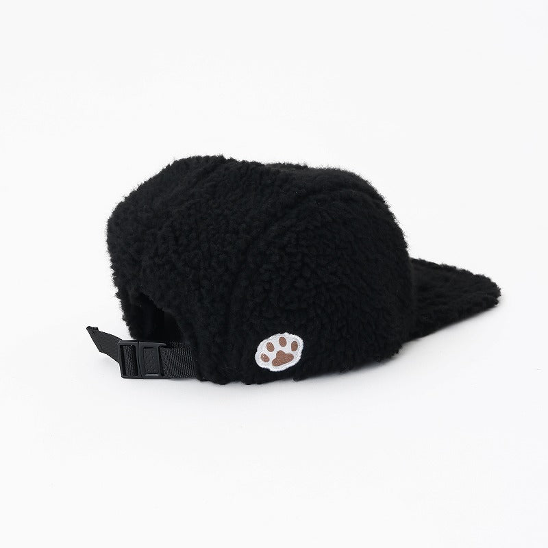 mofusand Mokomoko Cap Nyan 바지 Tanuki Black