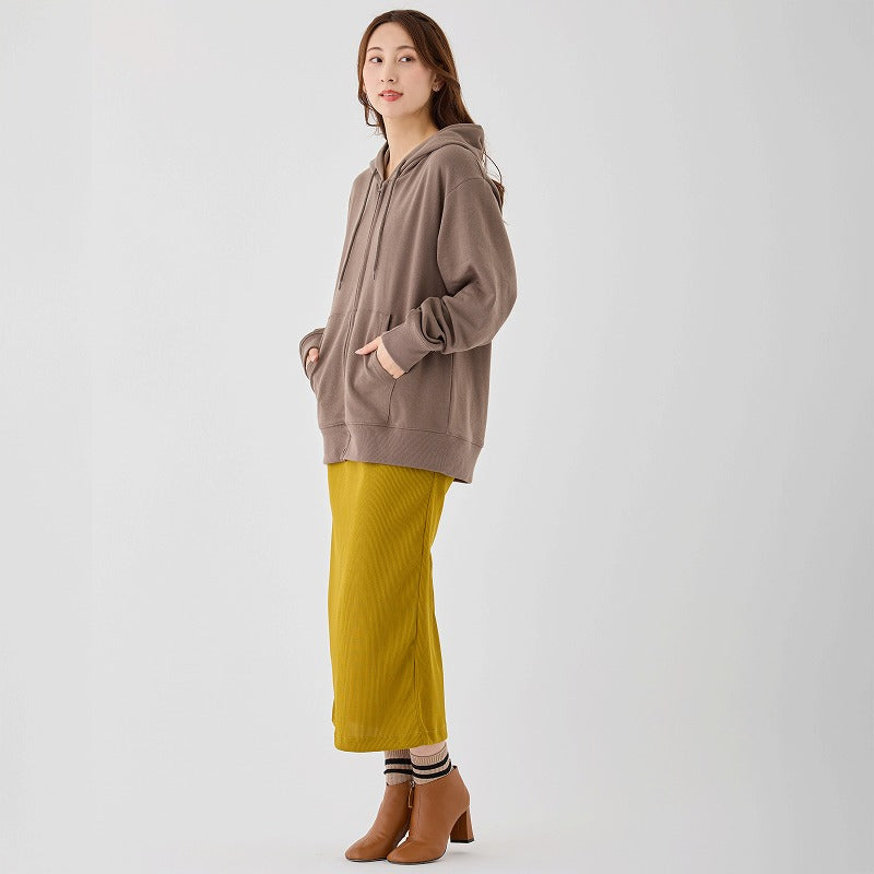 mofusand Retro hoodie kaijunyan khaki