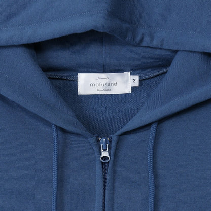 mofusand Retro hoodie Shark Meow Dark Blue