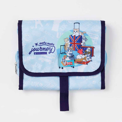 mofusand mofumofu journey Hanging Pouch Light Blue