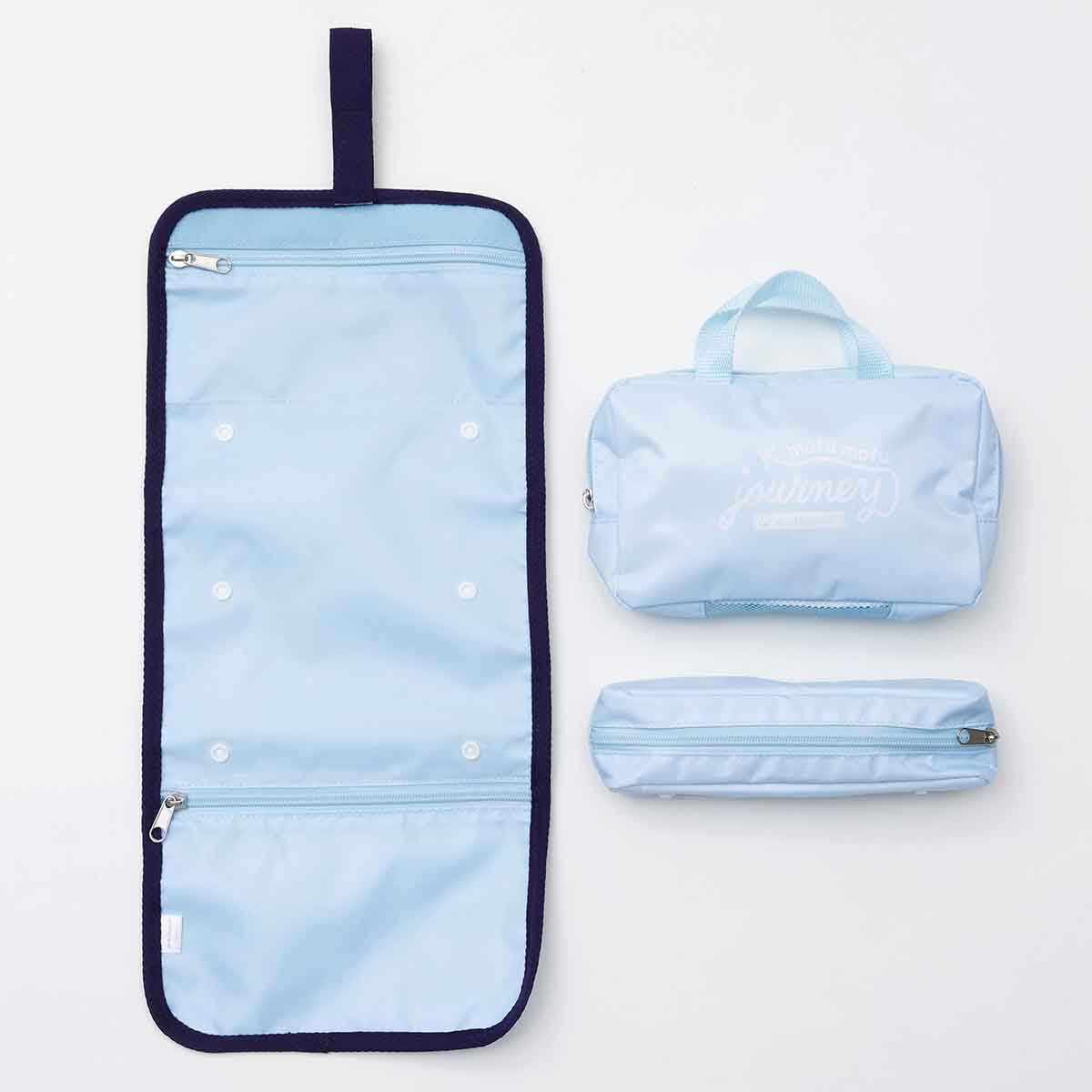 mofusand mofumofu journey Hanging Pouch Light Blue