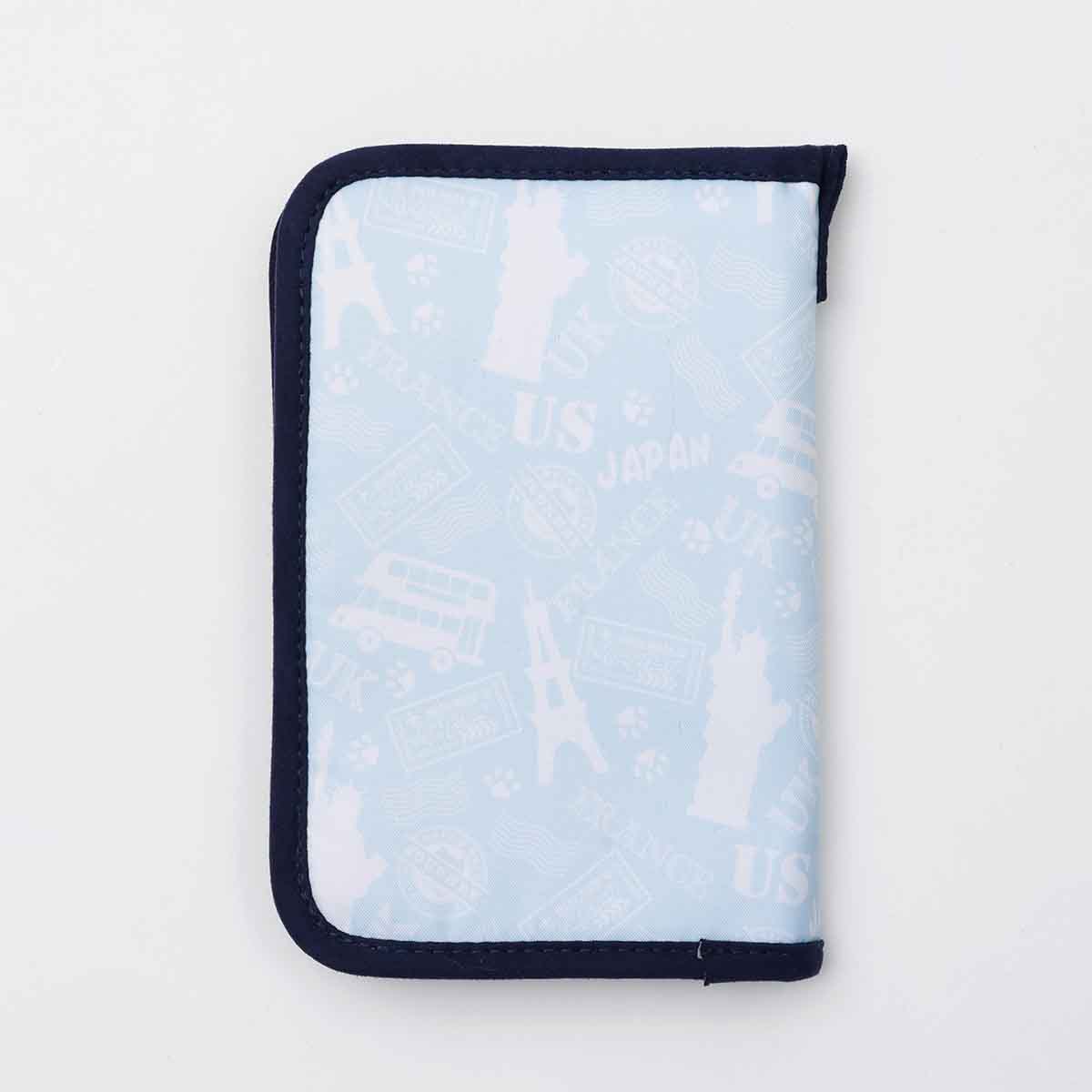 mofusand mofumofu journey Travel Pouch Light Blue