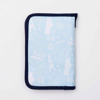 mofusand mofumofu journey Travel Pouch Light Blue