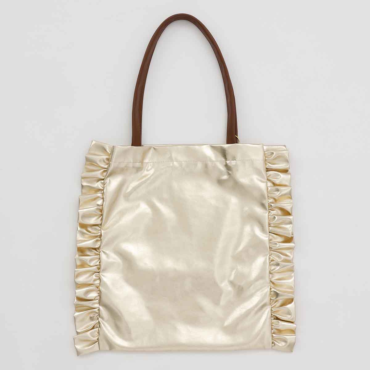 mofusand Glitter Tote Bag Bee Meow Gold