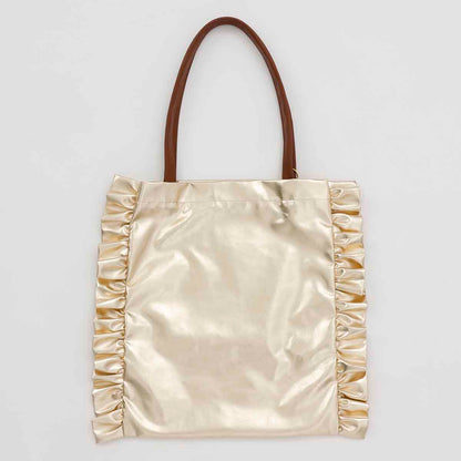 mofusand Glitter Tote Bag Bee Meow Gold