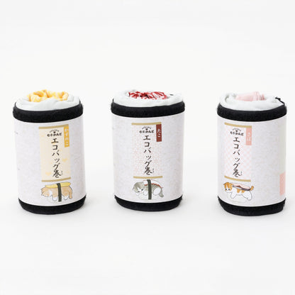 mofusand お寿司 エコバッグ さばにゃん ピンク