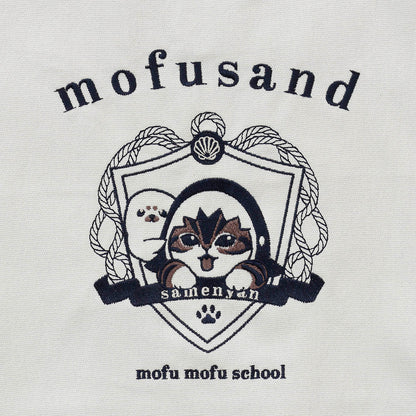 mofusand Tote bag college styleShark Meow gray