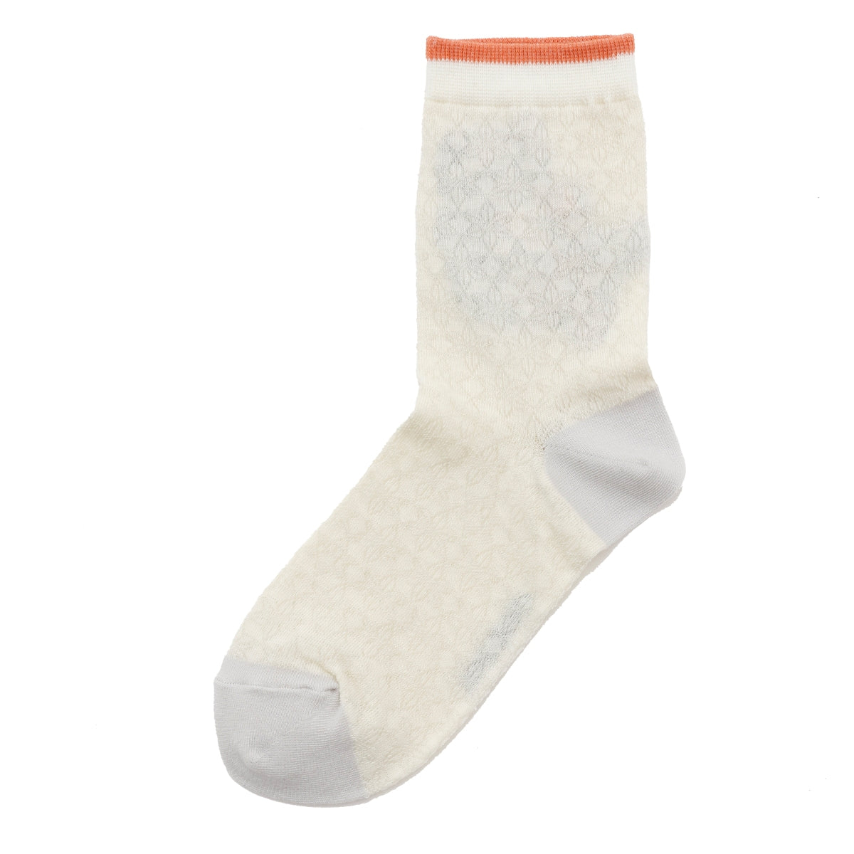 mofusand Sushi Crew Socks Shrimp White