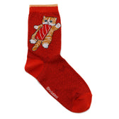 mofusand Sushi Crew Socks Tuna Red