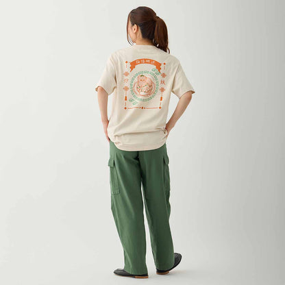 mofusand Tシャツ 中華風 炒飯 ナチュラル