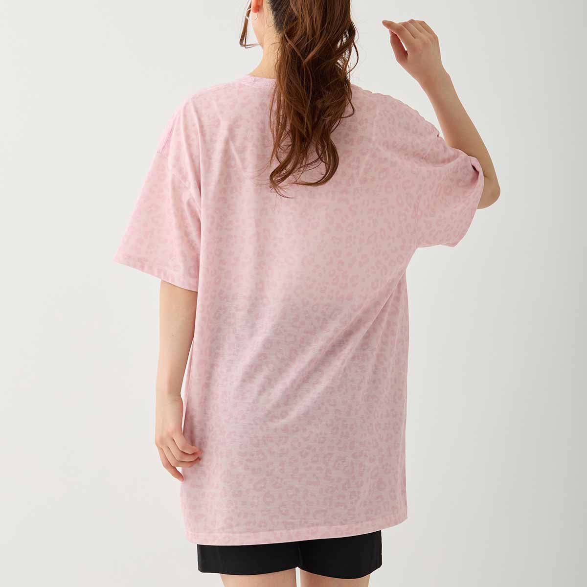 mofusand GAL Cats T-Shirt GAL CAT Pink