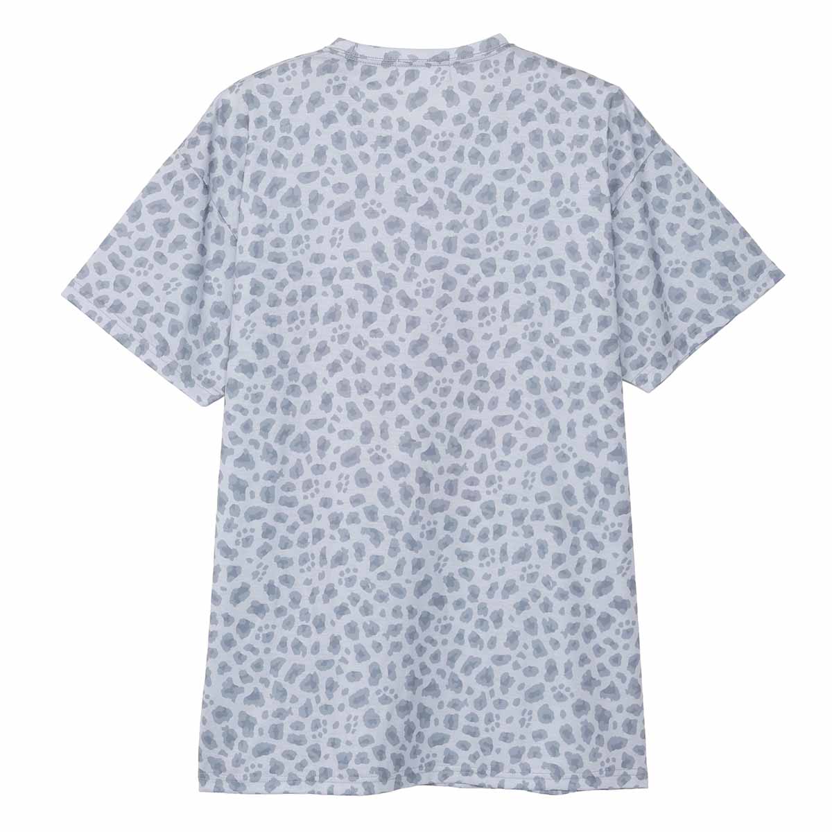 mofusand ぎゃるにゃん Tシャツ スリッパ グレー | mofusandもふもふ