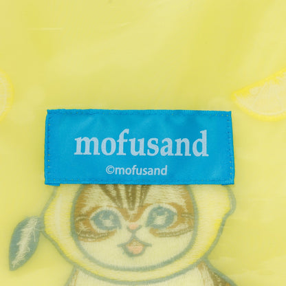 mofusand オーガンジーバッグ レモン イエロー