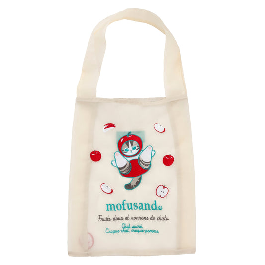 mofusand Organza Bag Apple White