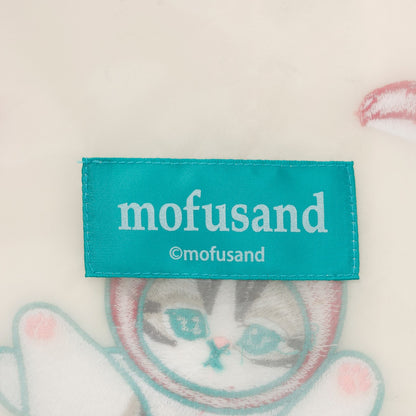 mofusand オーガンジーバッグ リンゴ ホワイト