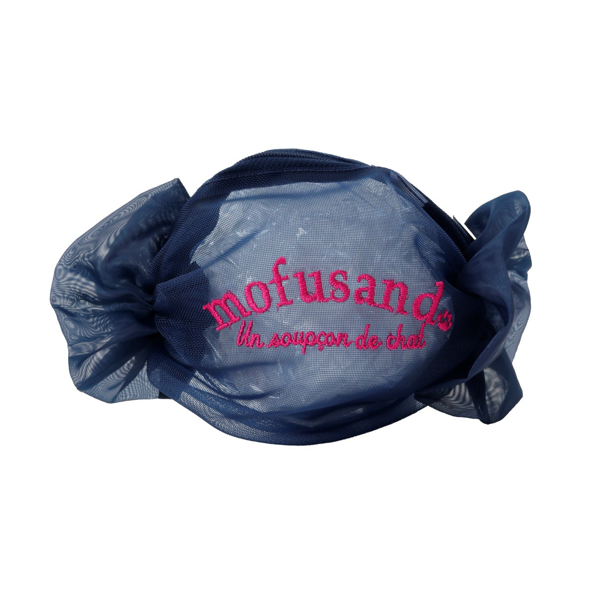 mofusand Candy Pouch Blueberry Navy