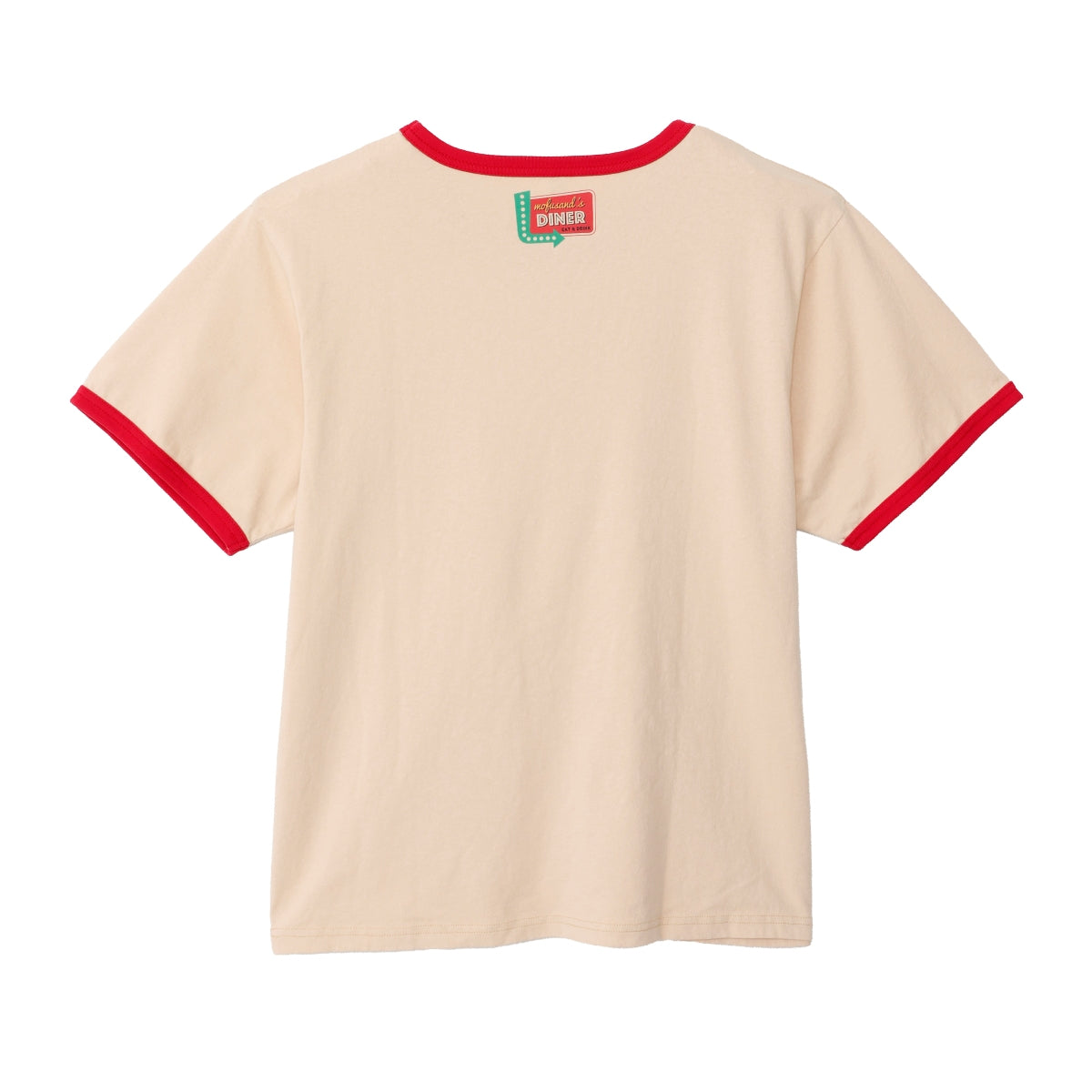 mofusand ダイナー Tシャツ NYANBURGERS ブラウン