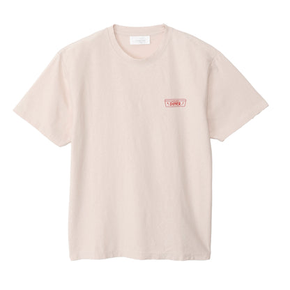 mofusand ダイナー Tシャツ MENU アイボリー