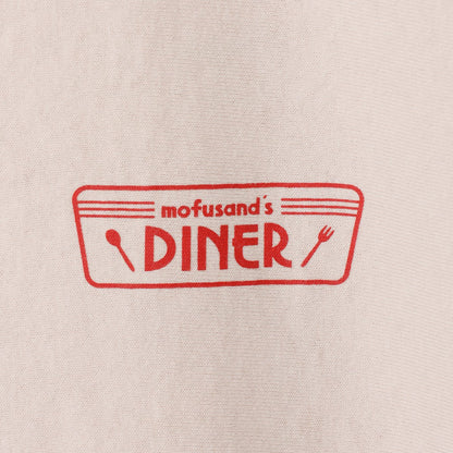 mofusand ダイナー Tシャツ MENU アイボリー