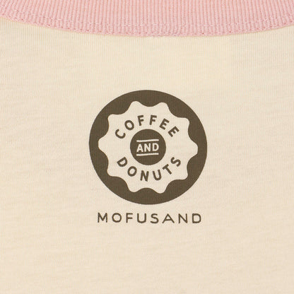 mofusand COFFEE AND DONUTS Tシャツ トラック ナチュラル