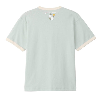 mofusand COFFEE AND DONUTS Tシャツ ドーナツ ミント