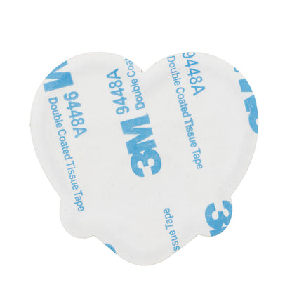 mofusand COFFEE AND DONUTS 자수 패치 스티커 하트 도넛 (블루)