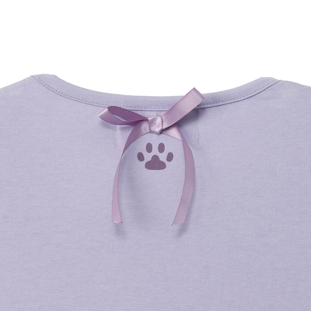 mofusand バレエコア Tシャツ ラベりぼにゃん パープル | mofusand