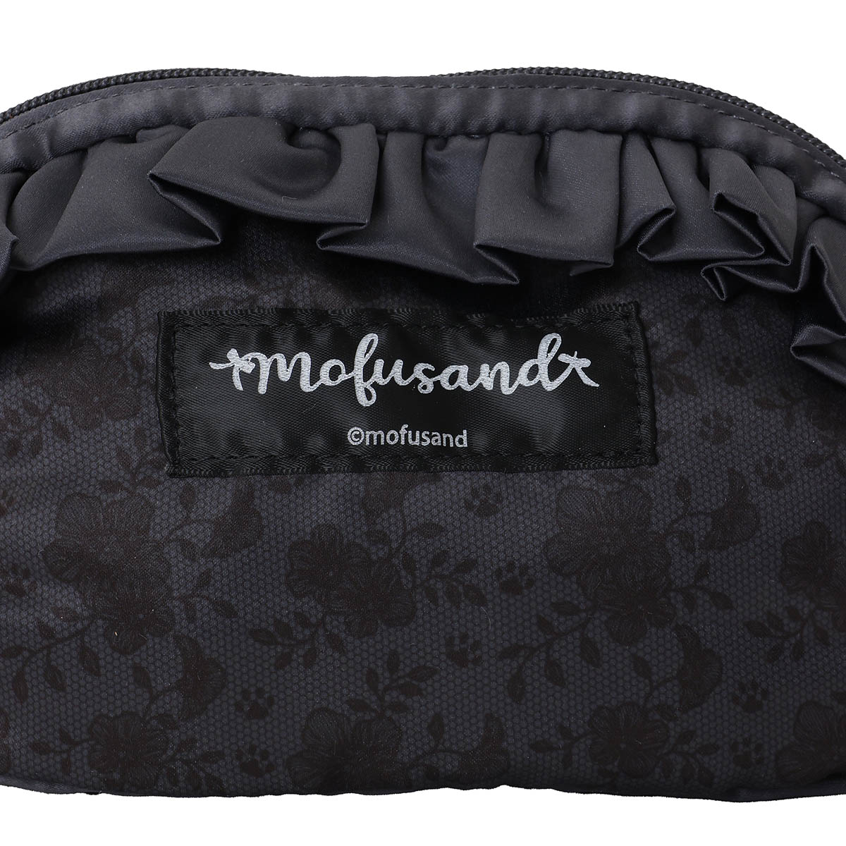 mofusand バレエコア ポーチ くろりぼにゃん ブラック | mofusand