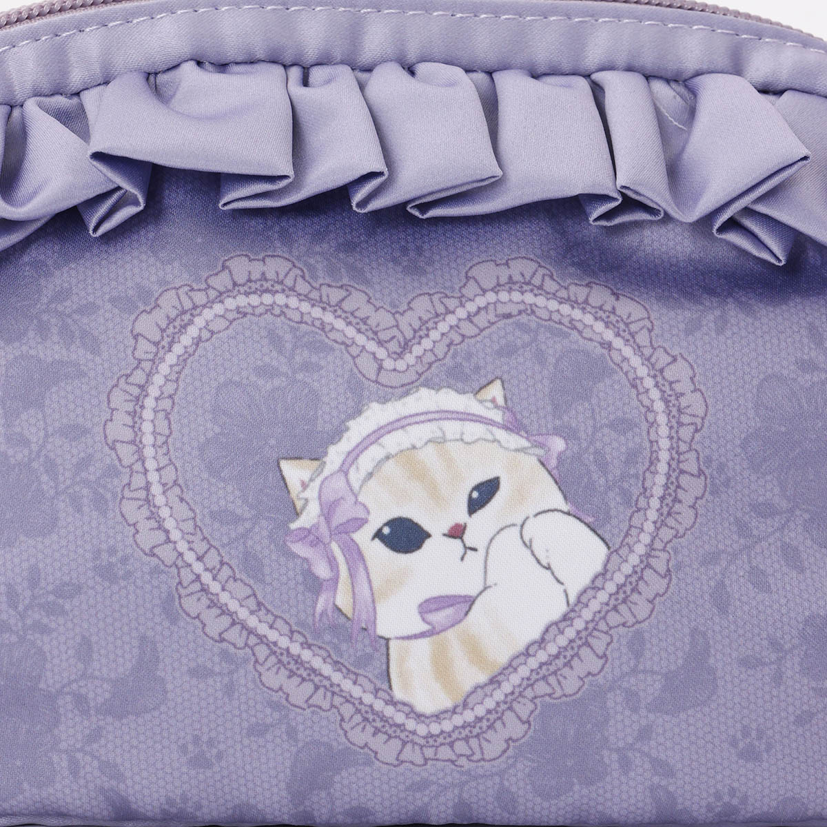 mofusand バレエコア ポーチ ラベりぼにゃん パープル