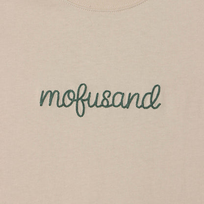 mofusand Yarn Ball T-Shirt Biting Meow (Natural)