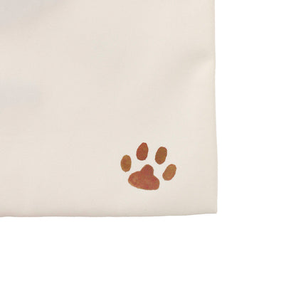 mofusand 毛糸玉 巾着 すっぽりにゃん ナチュラル