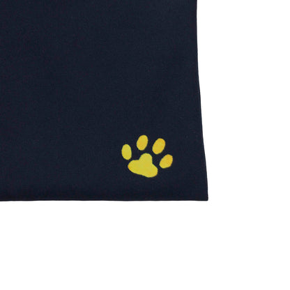 mofusand 毛糸玉 巾着 だっこにゃん ネイビー