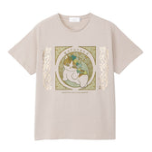mofusand Art Nouveau Style T-shirt Ivy (Natural)