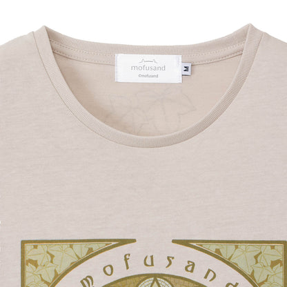 mofusand Art Nouveau Style T-shirt Ivy (Natural)